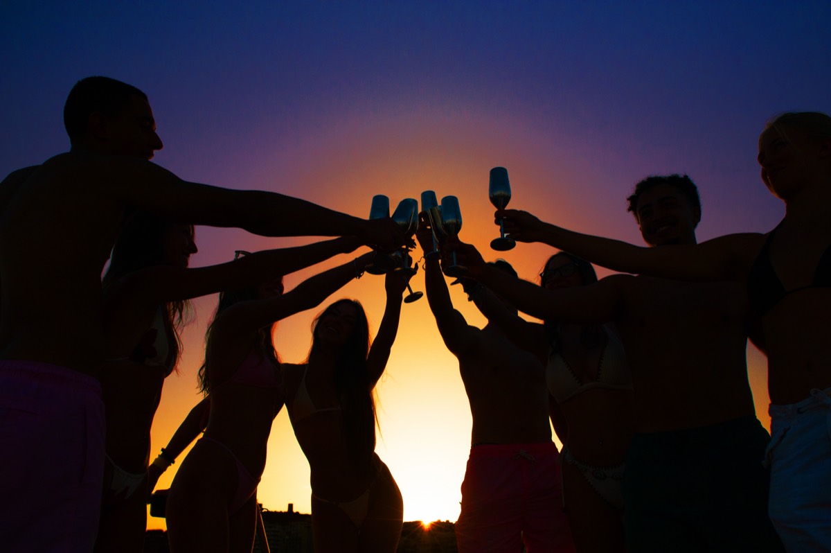 Sunset con menú degustación